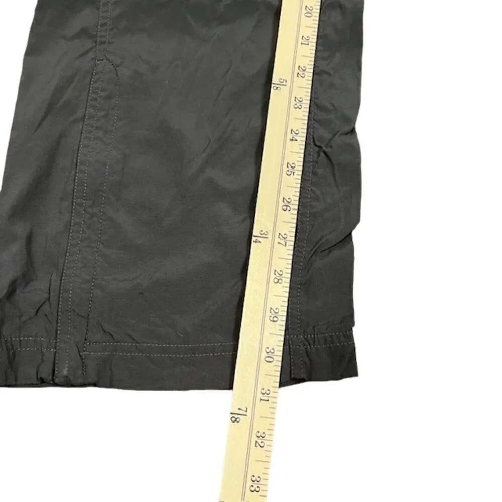 The North Face Convertible Hiking Pants Zip Off Legs Outdoor Utility Charcoal XL